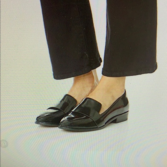 Banded glossy leather loafers - Picture 6 of 6